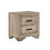 Contemporary Bedroom Furniture 1pc Nightstand of Drawers Natural Finish Melamine Laminate Bed Side Table B01147611