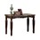 Traditional Espresso Solid wood Sofa Table Faux Marble Top Intricate design Living Room Furniture B01151377