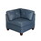 B01151378 Blue+genuine leather+Genuine Leather+Primary Living Space+Contemporary