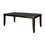 Casual Dining Warm Merlot Finish 1pc Dining Table with Self-Storing Extension Leaf Strong Durable Furniture B01153764