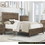 B01154014 Rustic Brown+Wood+King+Bedroom