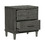 Transitional Style Gray Finish 1pc Nightstand of Drawers Versatile Look Bedroom Furniture B01158486