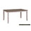 Transitional Design Rectangular 1pc Dining Table Grayish White and Brown Finish Furniture B01160583