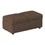 Brown Color Stylish 1pc Storage Ottoman Convertible Chair Foam Cushioned Fabric Upholstered Solid Wood Plywood Frame Living Room Furniture B01166424
