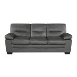 Modern Sleek Design Living Room Furniture 1pc Sofa Dark Gray Fabric Upholstered Comfortable Plush Seating B01167250