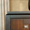 Acacia Walnut 1pc Nightstand Only Transitional Solid wood 2-Drawers Square Chrome Knobs Multitone Unique Nightstand B01181558