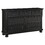 Transitional Black Dresser of 7 Drawers Jewelry Tray Traditional Design Bedroom Wooden Furniture B011P143959