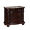 B011P143964 Brown+Solid Wood+3 Drawers+Bedside Cabinet+Cherry