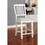 B011P144695 Antique White+Gray+Solid Wood+White+Dining Room+Rustic