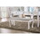 B011P144696 Antique White+Gray+Solid Wood+White+Dining Room+Contemporary
