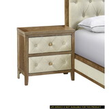 Beautiful Walnut Finish Nightstand 1pc Designed Drawers Fronts Modern Bedroom Furniture B011P147840