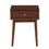 Modern Style 1pc End Table Drawer Brown Finish Living Room Furniture Stylish Table B011P151637