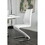 B011P152662 White+Metal+Dining Room+Contemporary+Modern