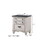 Beautiful Two-Tone Finish 1-pc Nightstand End Table Two Storage Drawers Bedroom Furniture B011P155308
