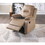 Elegant Modern Peat Color Microfiber Motion Recliner Chair 1pc Couch Manual Motion Plush Armrest Tufted Back Living Room Furniture B011P163884