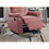 Luxurious Velvet Blush Pink Color Motion Recliner Chair 1pc Couch Manual Motion Plush Armrest Tufted Back Living Room Furniture Chair B011P163886