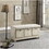 B011P170009 White+Solid Wood+Distressed Finish+Polyester+Primary Living Space