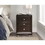 B011P172001 Brown Mix+Wood+3 Drawers+Bedroom+Bedside Cabinet