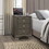 B011P172005 Gray+Wood+3 Drawers+Bedroom+Bedside Cabinet