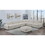 Living Room Furniture Ottoman Beige Wide-Welt Corduroy 1pc Soft Cushion Cocktail Ottoman Wood Legs B011P182989