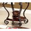 Traditional Style Brown Cherry 1pc END TABLE Open Bottom Shelf Ornate Design Living Room Furniture B011P184987