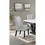 B011P196922 Gray+Wood+Contemporary+Side Chair