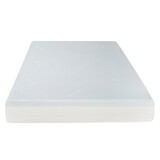 6 in. Firm Gel Memory Foam Mattress for Full Size Bed, White B011P198405