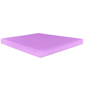 6 in. Firm Gel Memory Foam Mattress for Full Size Bed in a Box with Breathable Pink Aloe Vera Cover B011P199700