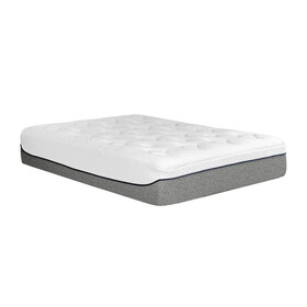 Ultra Plush 13 in. Medium Gel Memory Foam Mattress for Queen Size Bed in a Box with Double Layered Jacquard Cover B011P199720