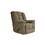 Modern Luxurious Reclining Chair Plush Arms Brown Chenille Fabric Upholstered Solid Wood Frame Living Room Furniture 1pc B011P204483