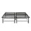 Metal Mattress Foundation Bed Frame, King Size Bed Base, Bedroom Furniture, Black B011P204497