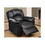 Motion Recliner Chair 1pc Glider Couch Living Room Furniture Black Bonded Leather B011P205229