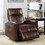 B011P205573 Brown+Leather+Wood+Primary Living Space+Contemporary