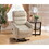 B011P205580 Cream+Faux Leather+Faux Leather+Metal+Primary Living Space