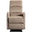 1pc Adjustable Recliner Chair Gentle Lower Lumbar Massager Living Room Home Theater Bedroom Beige Color B011P205604