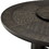 1pc Transitional Round Table with Lazy Susan Dark Brown Finish Single Pedestal Wooden Dining Room Furniture B011P207874