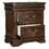 Classic Dark Cherry Finish Nightstand, Hidden Drawer, Traditional Bedroom Furniture 1pc Bedside Table B011P210717