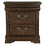 Classic Dark Cherry Finish Nightstand, Hidden Drawer, Traditional Bedroom Furniture 1pc Bedside Table B011P210717