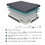 11-inch Full Size Bed Mattress Gel-Infused Memory Foam Hybrid Mattress, Dark Gray, Mattress in a Box B011P212565