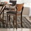 B011P214969 Chocolate_Walnut+Fabric_Solid Wood+Dining Room+Contemporary+Modern