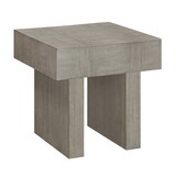 1pc Contemporary Style Brown Gray End Table Rectangular Table Top Wooden Living Room Furniture B011P245868