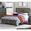 B011S00154 Gray+Wood+Queen+Bedroom+Transitional
