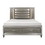 B011S00233 Silver+Grey+Solid Wood+Box Spring Not Required+Queen+Wood