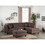 B011S00307 Chocolate+Plywood+Primary Living Space+Cushion Back+Contemporary