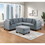 B011S00336 Grey+Fabric+Wood+Primary Living Space+Cushion Back