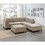 B011S00356 Camel+Chenille+Chenille+Wood+Primary Living Space