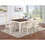 B011S00436 White+Solid Wood+MDF+White+Wood+Dining Room