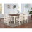 B011S00437 White+Solid Wood+MDF+White+Wood+Dining Room
