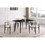 B011S00613 Black+Taupe+Sintered Stone+Seats 4+Dining Room+60 inches