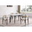 B011S00617 taupe+Sintered Stone+Seats 4+Dining Room+60 inches